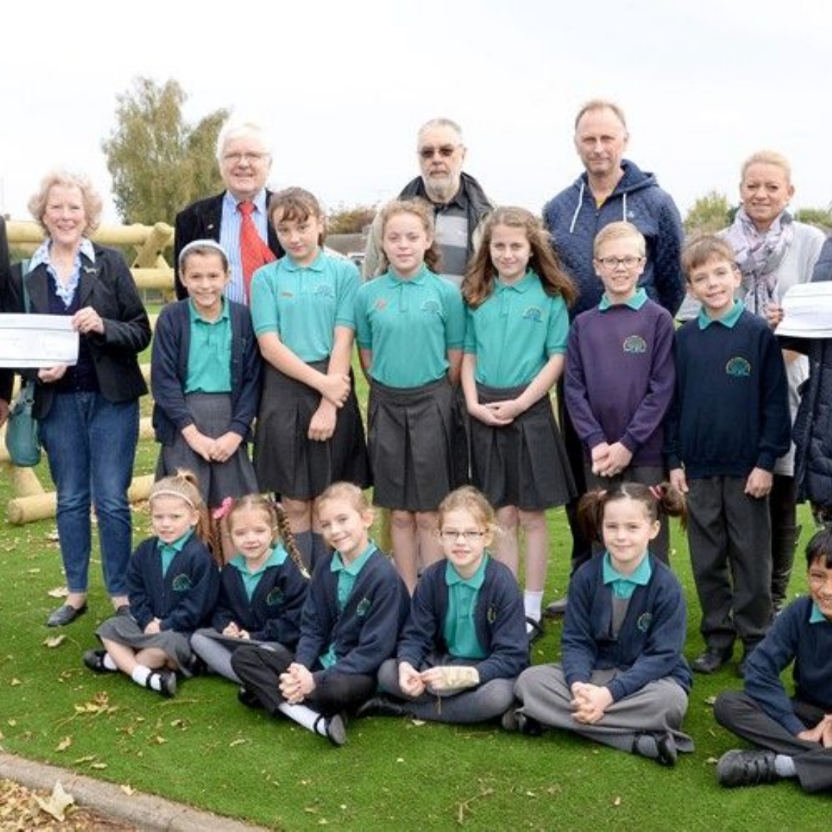 Deeping St James C.P. School New Trim Trail Offically Open!